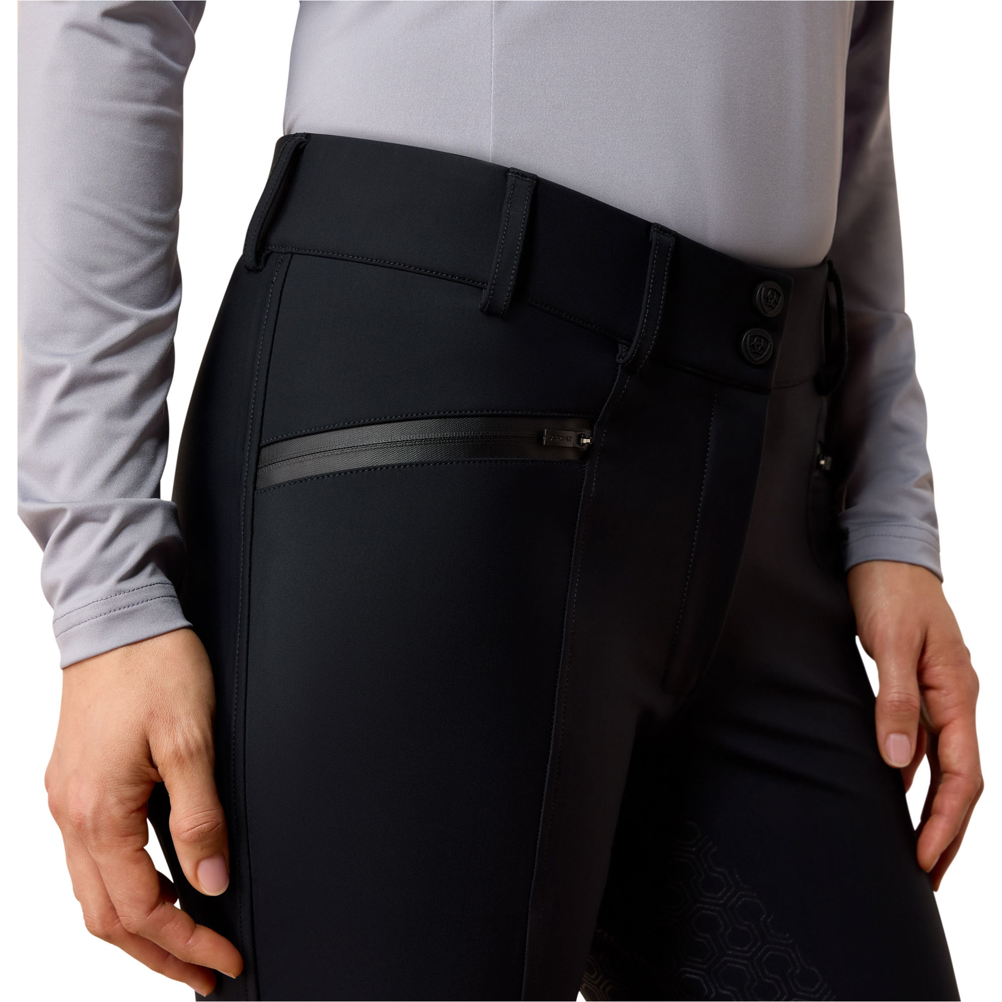 2026 Ariat Womens Troika H2O Full Seat Breeches 10079841 - Black